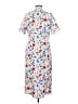Unbranded Print White Casual Dress Size S - photo 2