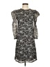 MICHAEL Michael Kors Tweed Gray Cocktail Dress Size S - photo 1