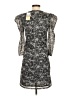 MICHAEL Michael Kors Tweed Gray Cocktail Dress Size S - photo 2