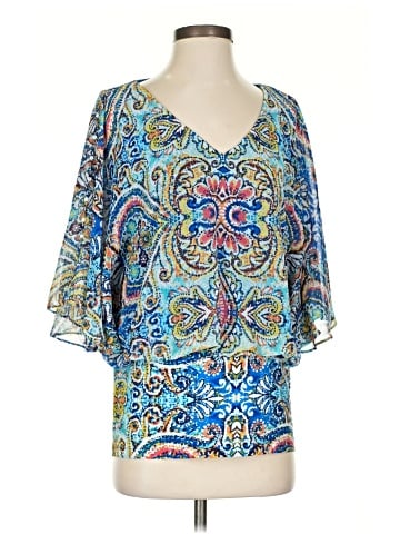 Coco Bianco 3/4 Sleeve Blouse (view 1)