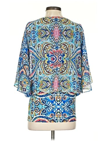 Coco Bianco 3/4 Sleeve Blouse (view 2)