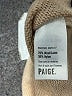 Paige Tan Wool Pullover Sweater Size XS - photo 8
