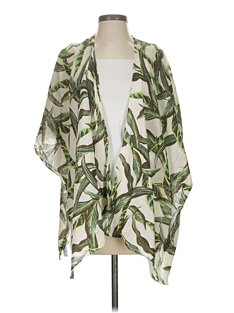 Pre-owned Old Navy Kimono In Green