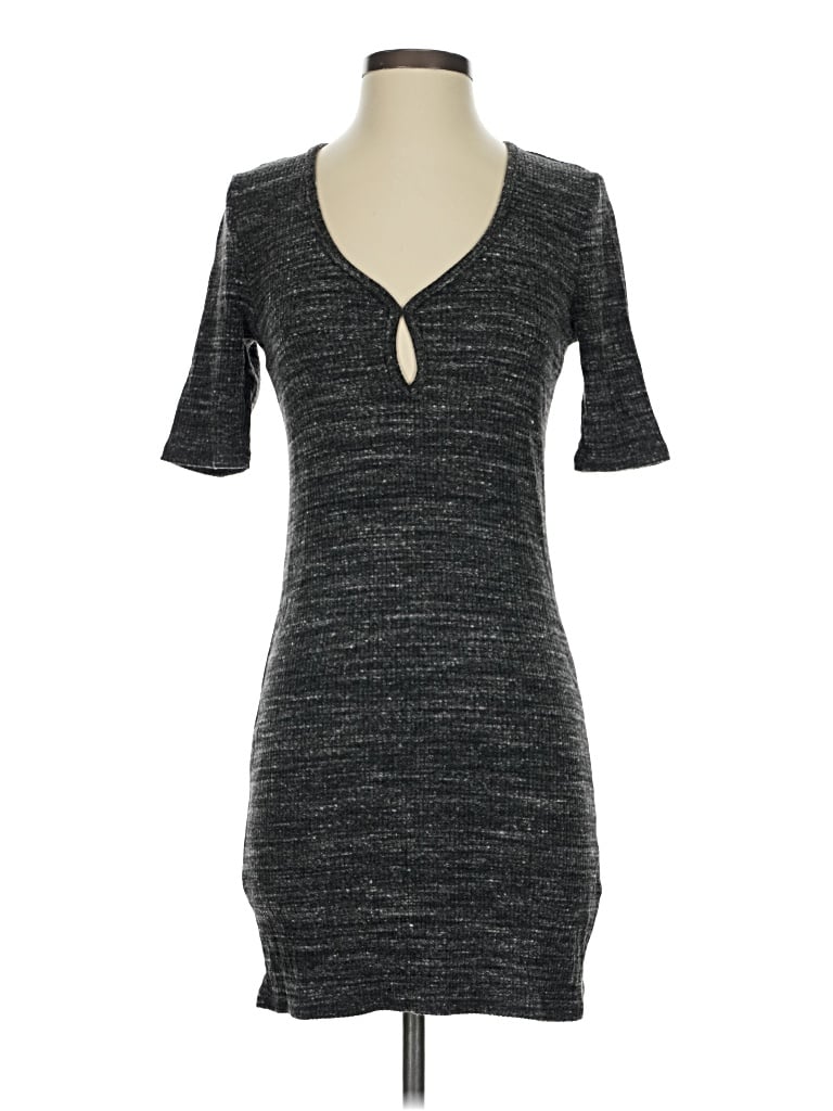 Pre-owned Project Social T Casual Dress In Gray
