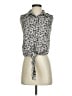 Truth NYC Gray Sleeveless Blouse Size XS - photo 1