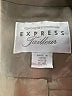 Express Tan Silk Blazer Size 5 - 6 - photo 6