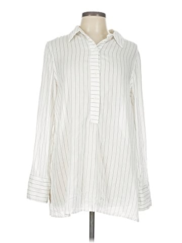 Max Studio Long Sleeve Button-Down Shirt (view 1)