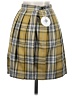 Assorted Brands Plaid Yellow Casual Skirt Size S - photo 2