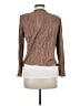 Jessica Howard 100% Polyester Brown Long Sleeve Blouse Size 8 (petite) - photo 2
