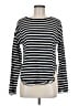 Lovestitch Stripes Black Pullover Sweater Size M - photo 1
