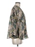 Staring at Stars 100% Polyester Silver Kimono Size M - photo 4