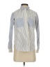 Ann Taylor LOFT Stripes Ivory Long Sleeve Button-Down Shirt Size XS - photo 1