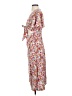Shein 100% Polyester Floral Ivory Casual Dress Size 4 - photo 5