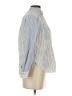 Ann Taylor LOFT Stripes Ivory Long Sleeve Button-Down Shirt Size XS - photo 4