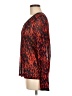 The Limited 100% Polyester Red Long Sleeve Blouse Size M - photo 5