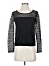 BCBGeneration Black Long Sleeve Top Size XXS - photo 1