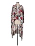 Sparrow Gray Pink Poncho Size M - photo 1