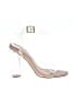 Shoedazzle White Sandals Size 6 - photo 1