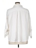 Torrid 100% Rayon White 3/4 Sleeve Button-Down Shirt Size 2X Plus (2) - photo 2