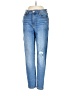 RACHEL Rachel Roy Hearts Blue Jeans Size 27 waist - photo 1