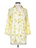 CAbi 100% Polyester Yellow 3/4 Sleeve Blouse Size XXS - photo 1