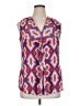 Takara 100% Polyester Blue Sleeveless Blouse Size XL - photo 1
