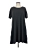 Ellison Solid Gray Casual Dress Size S - photo 1