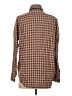 Rag & Bone Houndstooth Brown Long Sleeve Button-Down Shirt Size 0 - photo 2