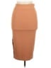 Missguided Solid Tan Casual Skirt Size 6 - photo 2