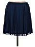 Forever 21 Contemporary 100% Polyester Solid Blue Formal Skirt Size S - photo 1