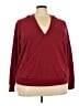 Torrid Burgundy Pullover Sweater Size 3X Plus (3) - photo 1