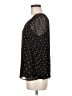 Ann Taylor 100% Polyester Black Long Sleeve Blouse Size M - photo 5