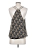 RBL Apparel 100% Polyester Black Sleeveless Blouse Size S - photo 2