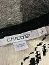 Chico's Argyle Stripes Black Pullover Sweater Size Med (1) - photo 7