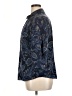 Croft & Barrow 100% Polyester Blue Long Sleeve Blouse Size XL - photo 5
