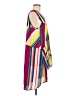 Melissa McCarthy Seven7 100% Polyester Graphic Pink Casual Dress Size M - photo 4