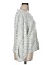 Ellen Tracy Animal Print Silver Pullover Sweater Size XL - photo 4