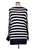 INC International Concepts Stripes Blue Pullover Sweater Size 1X - photo 2