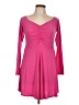 Flounce Pink Cocktail Dress Size 12 - photo 1
