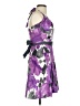 Ruby Rox Print Purple Cocktail Dress Size 3 - photo 4