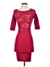 Bebe Red Cocktail Dress Size S (petite) - photo 2