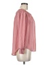 Express Outlet 100% Polyester Pink Long Sleeve Blouse Size L - photo 4