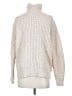 J.Crew Tweed Ivory Turtleneck Sweater Size XS - photo 2