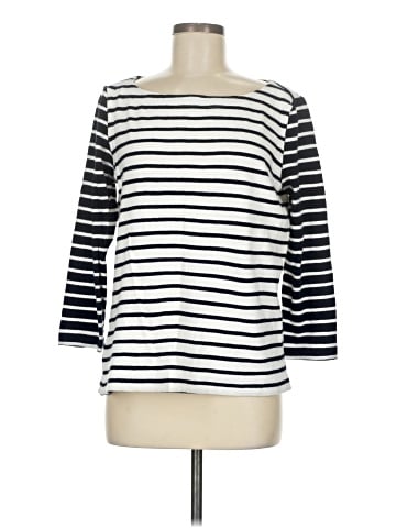Ann Taylor LOFT 3/4 Sleeve T-Shirt (view 1)