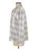 32 Degrees Houndstooth Gray White Long Sleeve Blouse Size M - photo 5