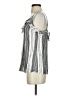 Drew 100% Rayon Silver Sleeveless Blouse Size XS - photo 5