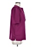 Lands' End 100% Polyester Burgundy 3/4 Sleeve Blouse Size 6 - photo 4