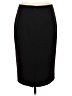 Classiques Entier Solid Black Wool Skirt Size 6 - photo 2