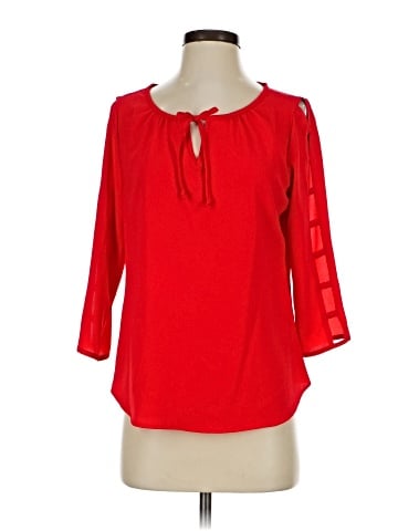 Alison Andrews 3/4 Sleeve Blouse (view 1)