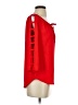 Alison Andrews Red 3/4 Sleeve Blouse Size S - photo 4